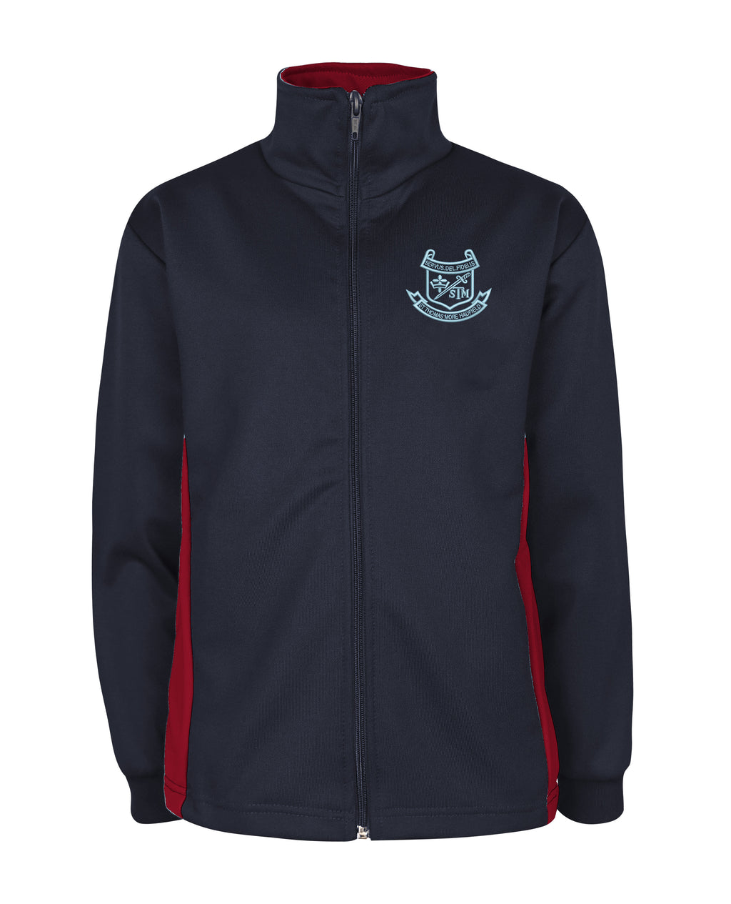 Zip Jacket-Contrast Panels