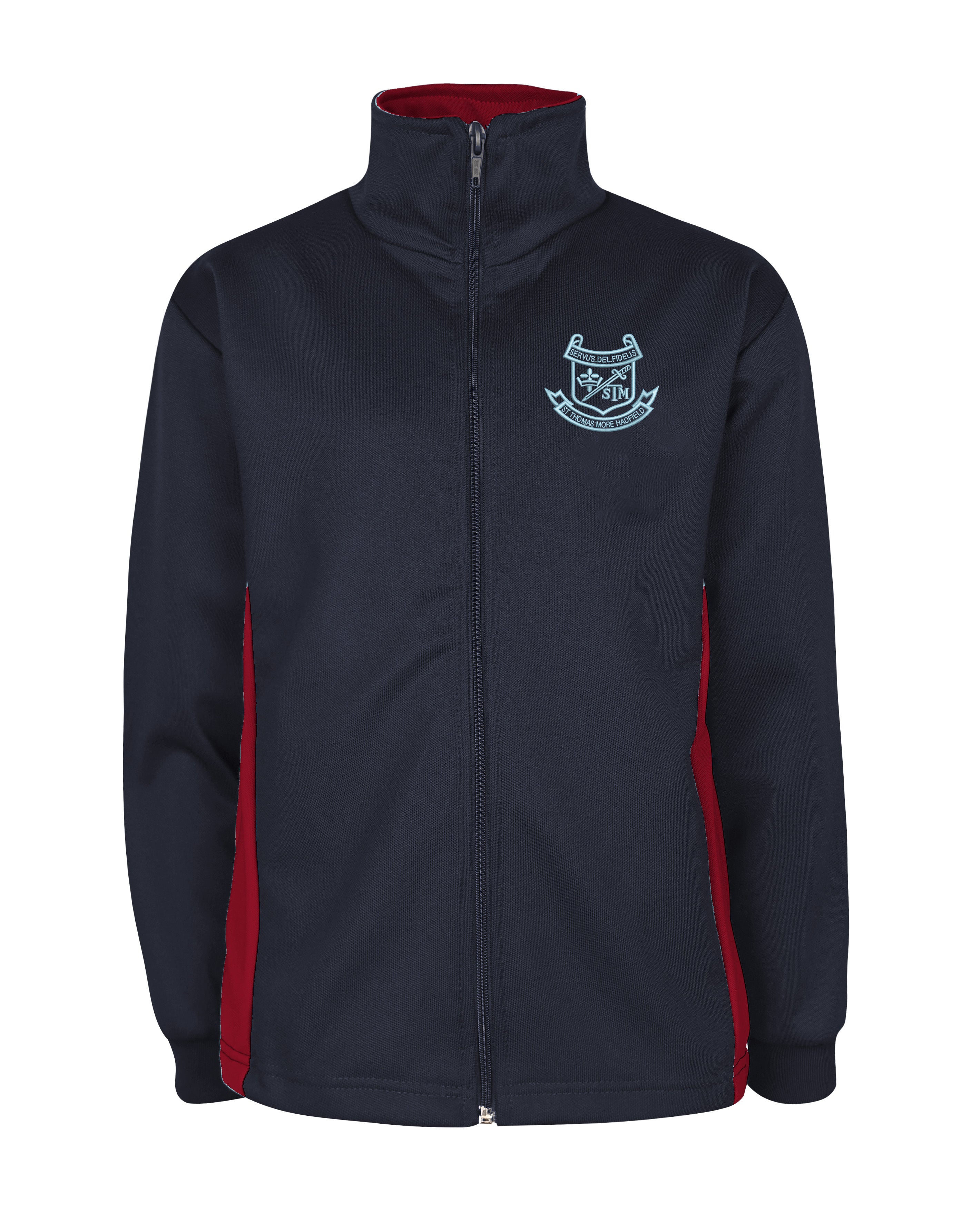 Zip Jacket-Contrast Panels