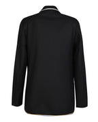 Unisex Twill Blazer with Braid around Edge