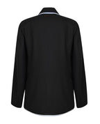 Female Blazer with Braided Edge and Pockets