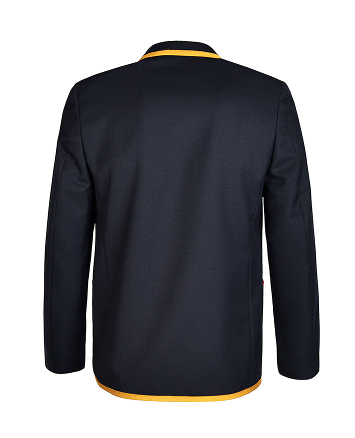 Unisex Twill Blazer with Full Braid