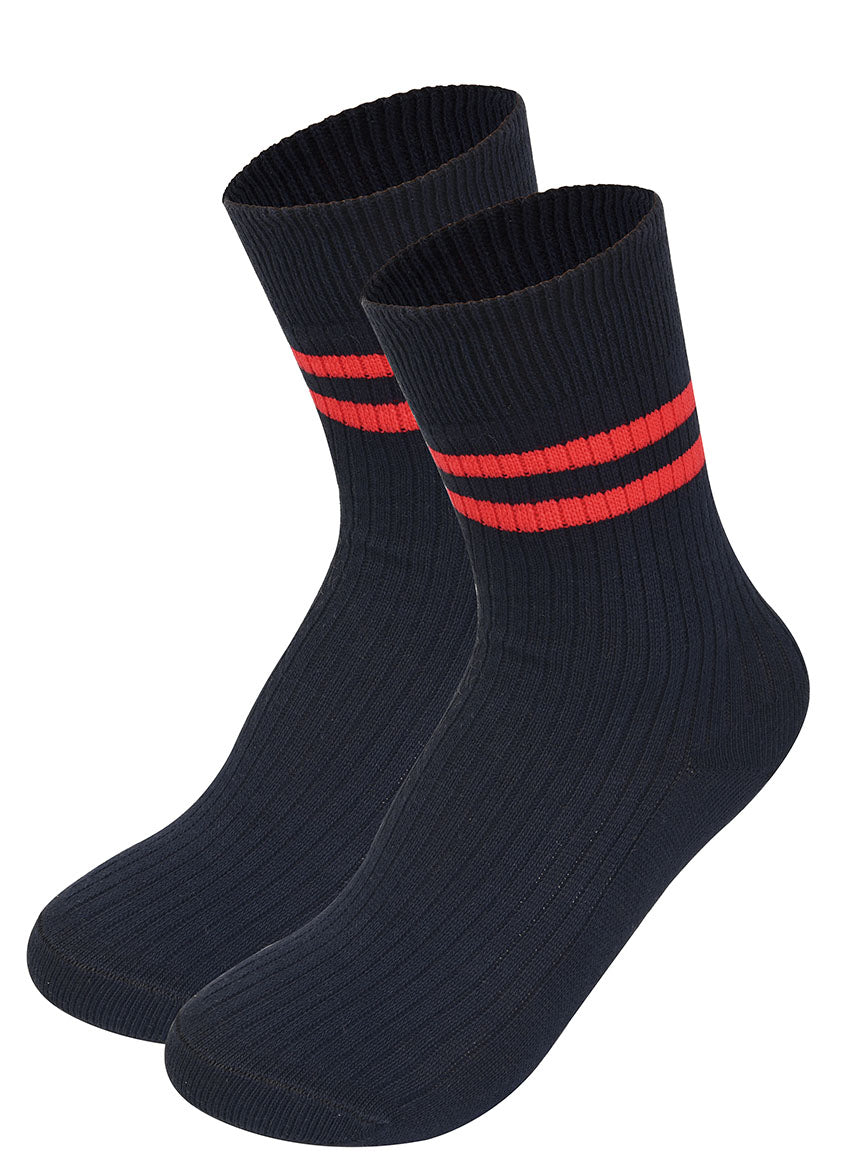 Socks - Crew Ribbed