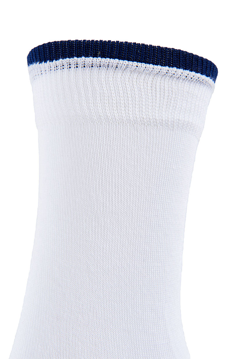 Socks - Crew Girls Tip Stripe