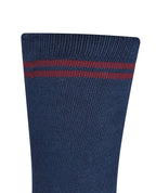 Socks - Crew Dbl Stripe 2pk