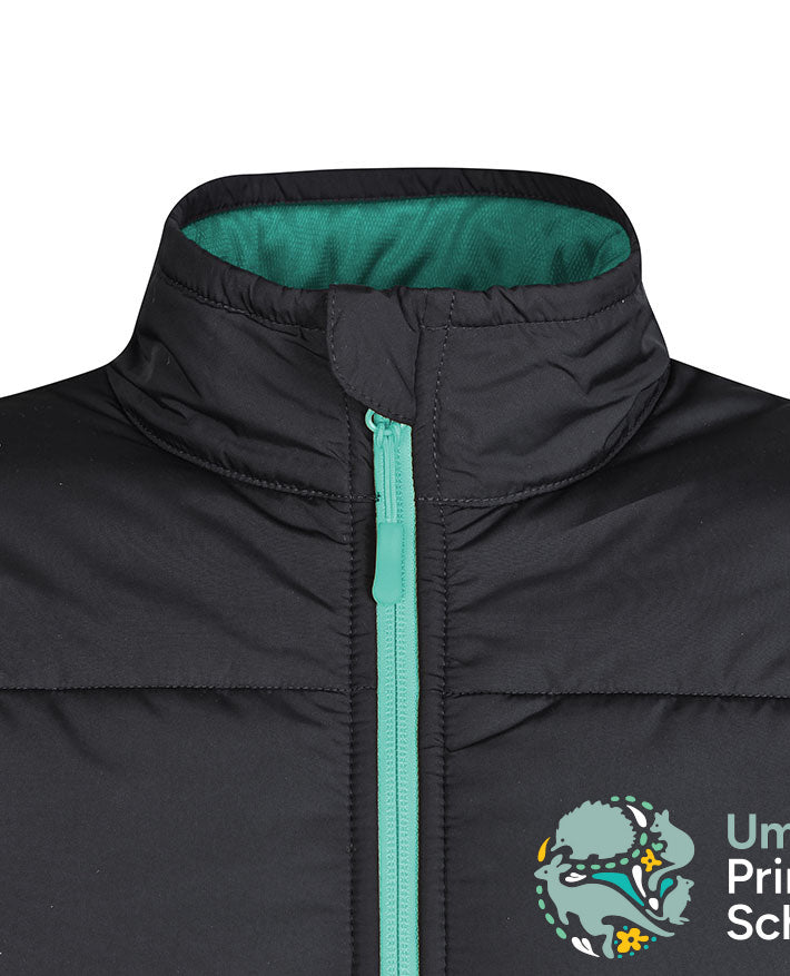 Puffa Jacket with Contrast