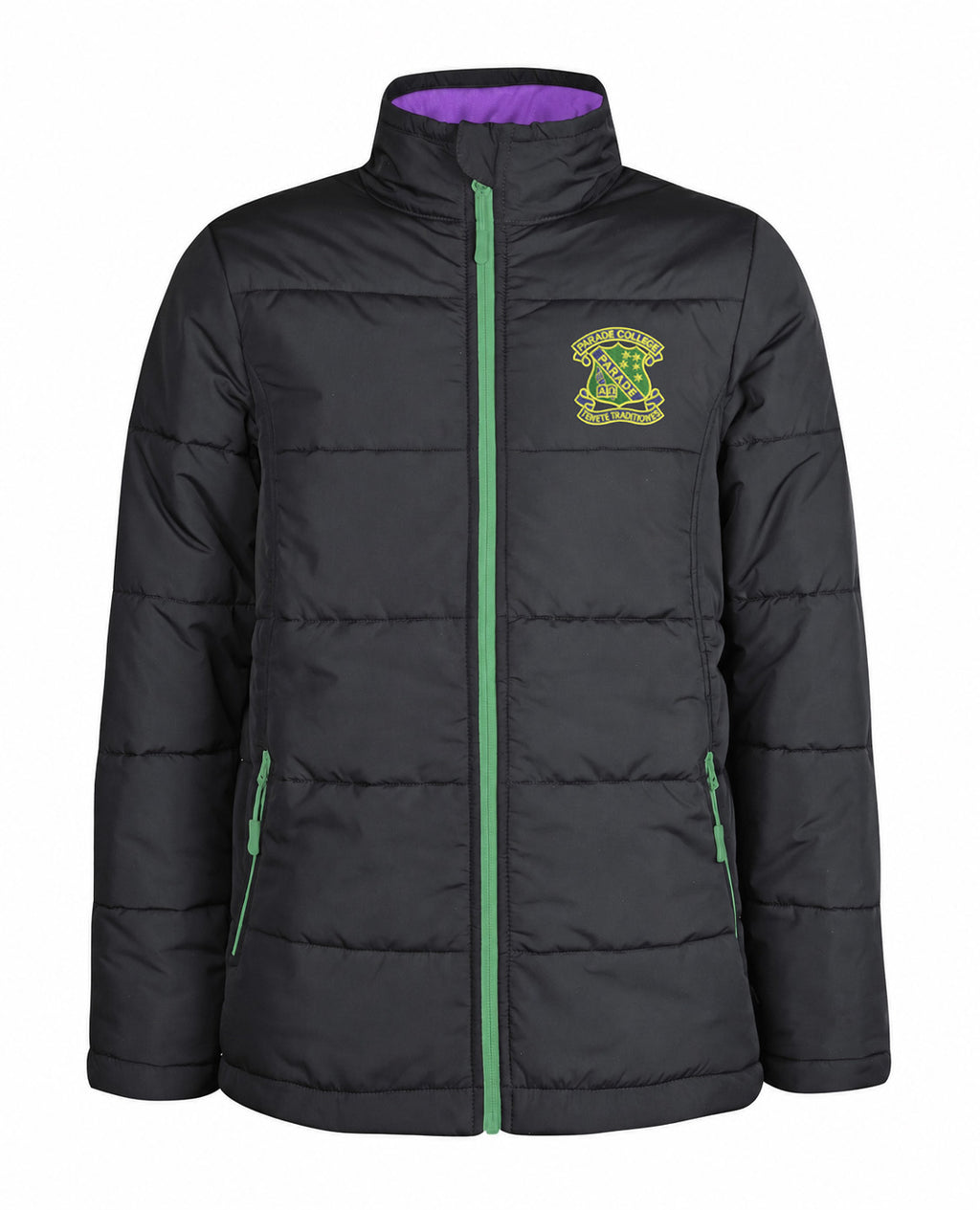 Puffa Jacket with Contrast