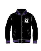 Bomber Jacket- Stripe Rib