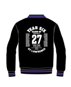 Bomber Jacket- Stripe Rib