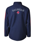 Bonded Softshell with Contrast Panels, Rib Collar Lining & Reflective Piping