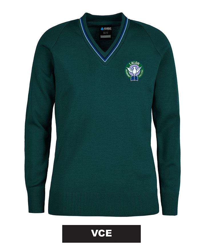 Jumper Wool - Stripe Neck