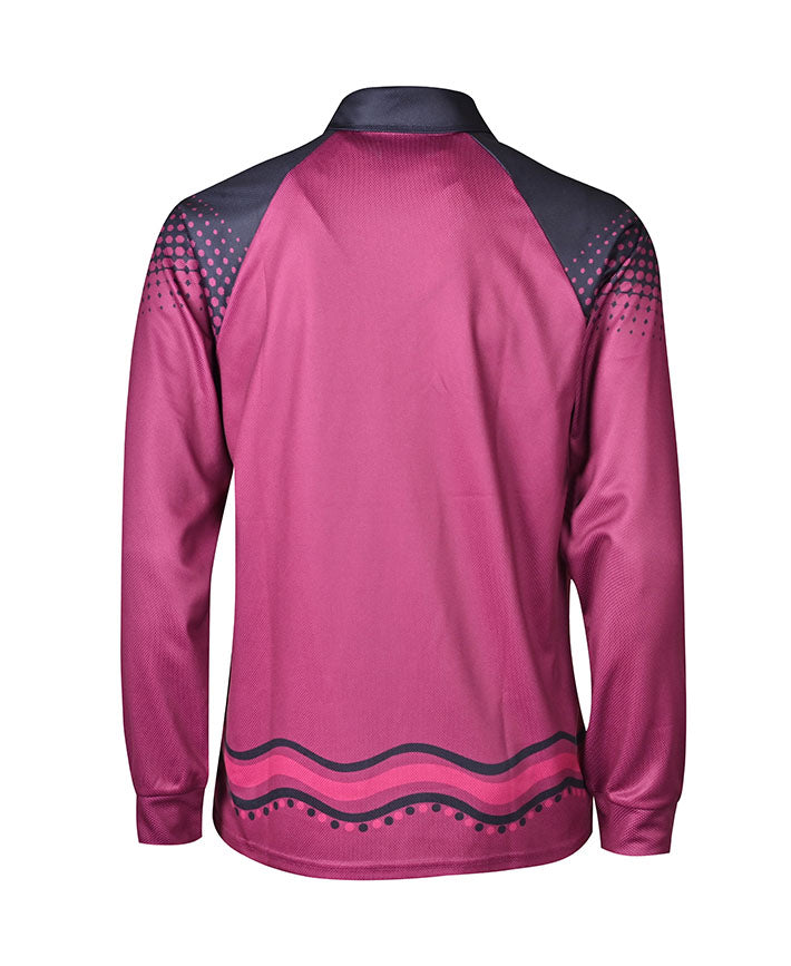 L/S Sublimated Raglan Polo