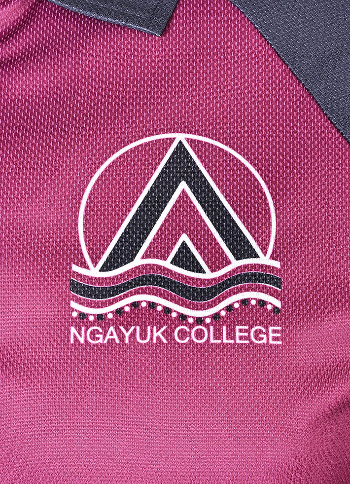 L/S Sublimated Raglan Polo