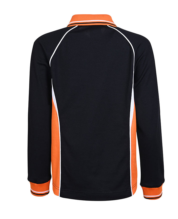 LS Polo with stripe cuff