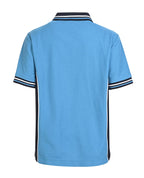 SS Polo with stripe collar and cuff