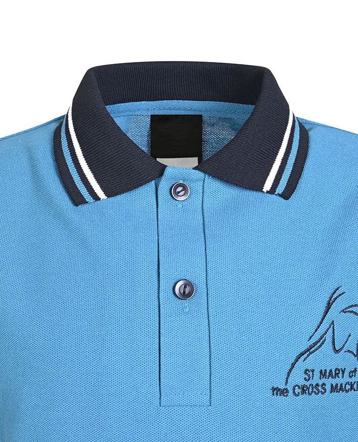 SS Polo with stripe collar and cuff