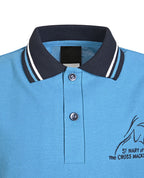 SS Polo with stripe collar and cuff