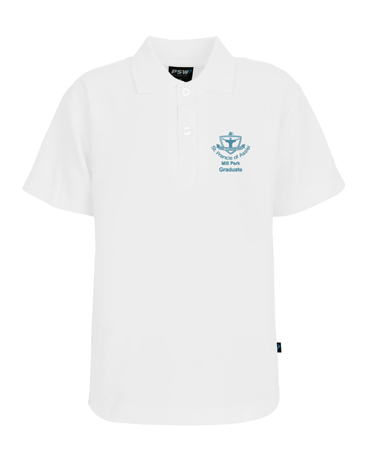 Graduates - S/S Pique Plain Polo Shirt