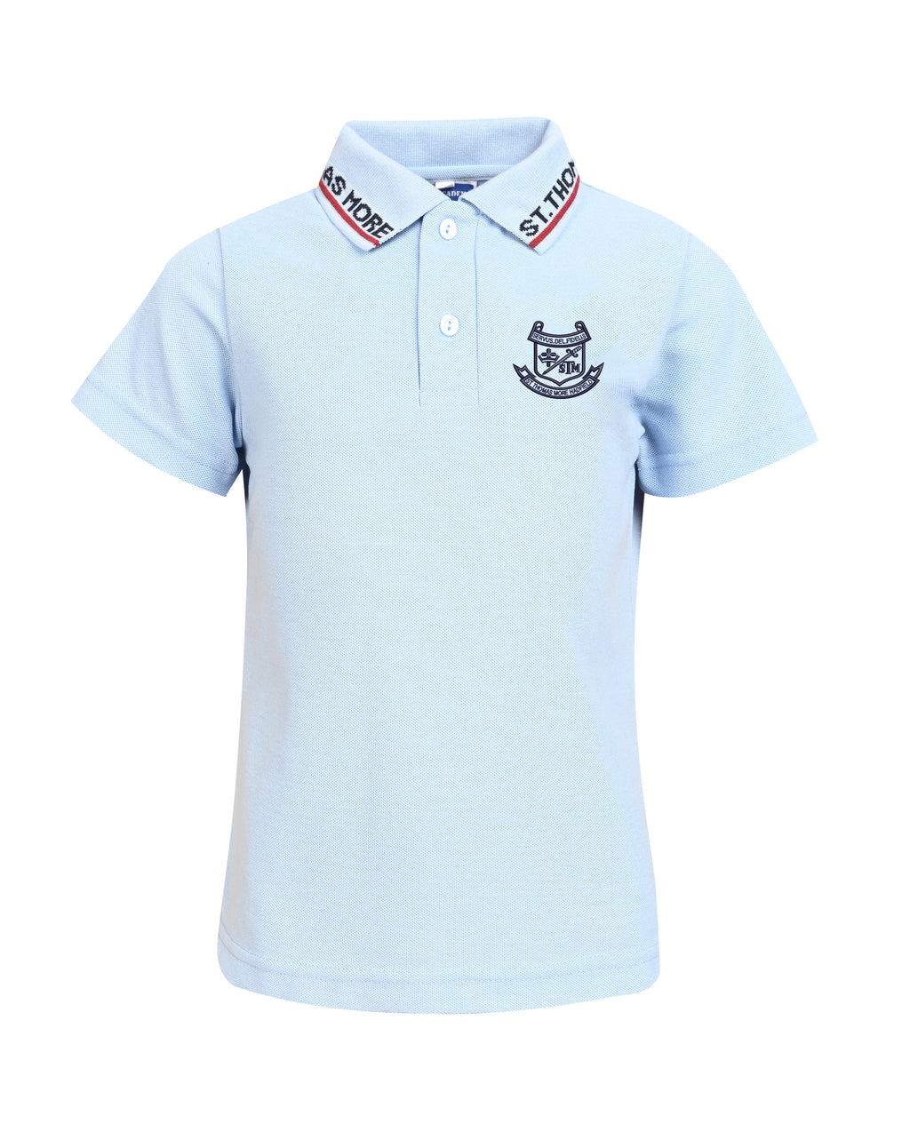 S/S Pique Polo- Jacquard Collar