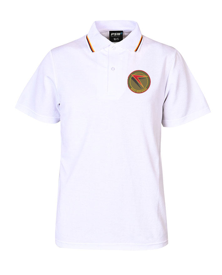 CB Mesh SS Polo 4 colour rib trim