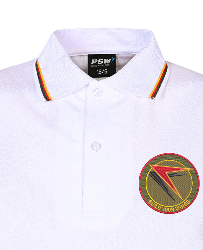 CB Mesh SS Polo 4 colour rib trim