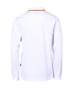 CB Mesh LS Polo 4 colour rib trim colour 4270