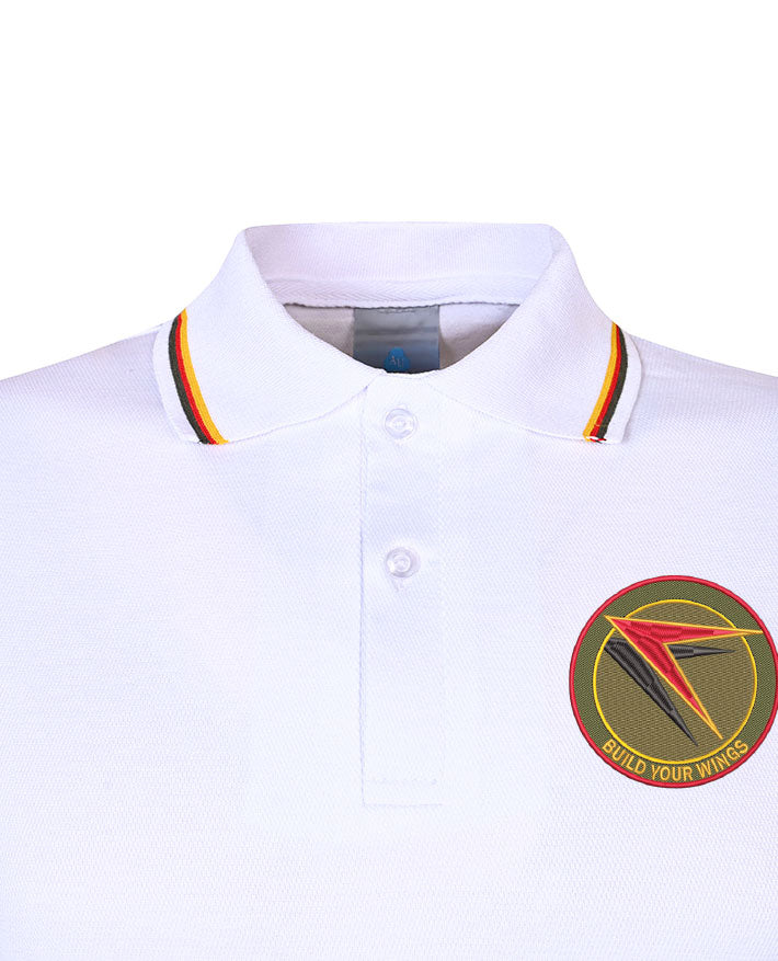CB Mesh LS Polo 4 colour rib trim colour 4270