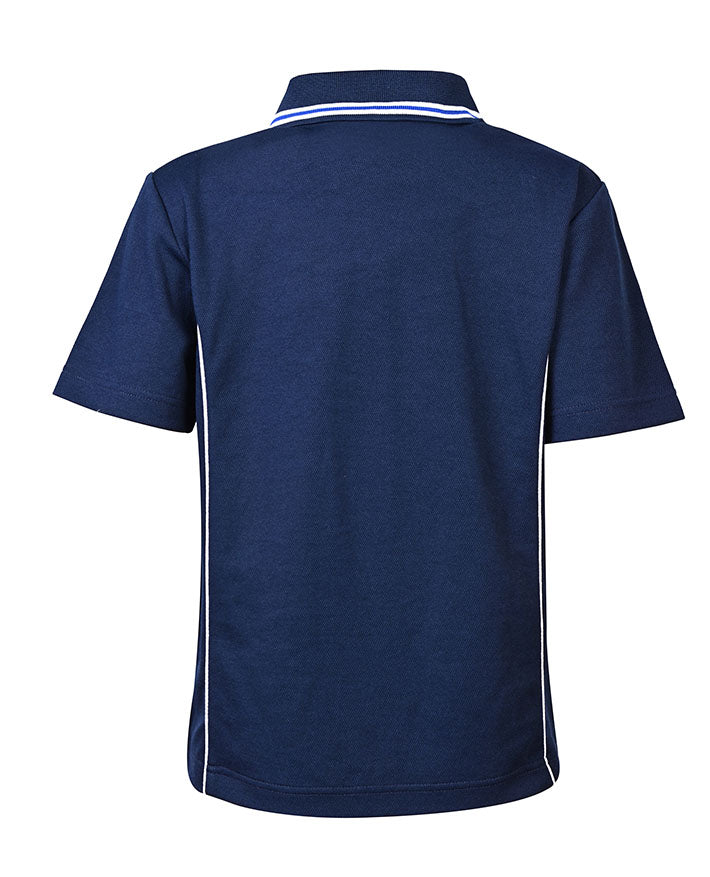 SS Polo-Piping and Stripe Collar