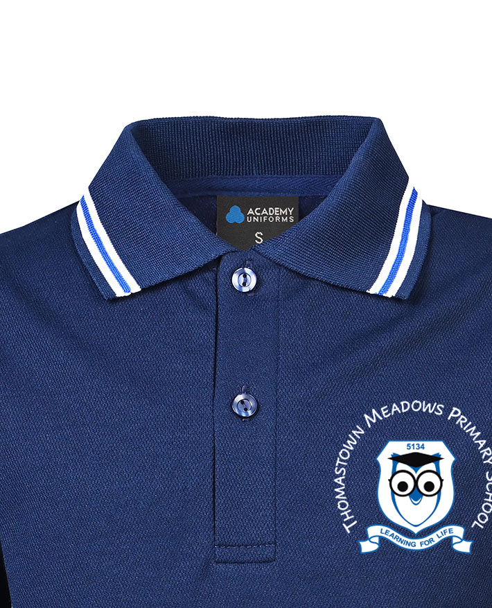 SS Polo-Piping and Stripe Collar