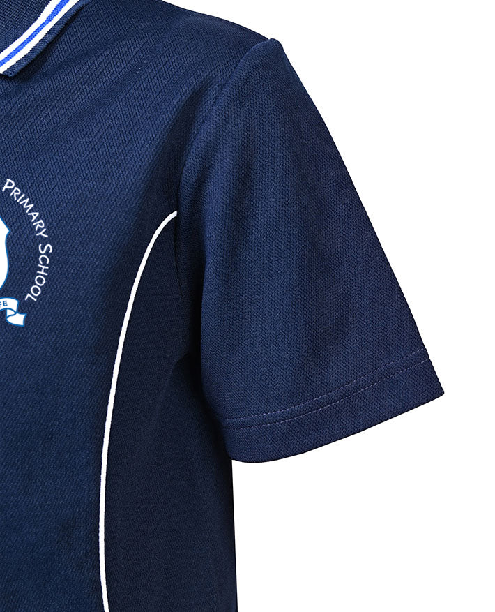 SS Polo-Piping and Stripe Collar