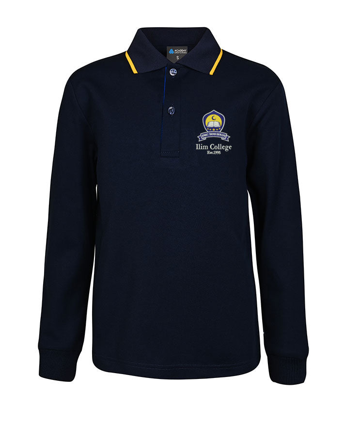 LS CB Mesh Polo With Contrast