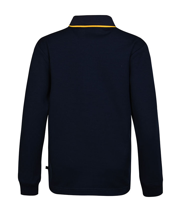 LS CB Mesh Polo With Contrast