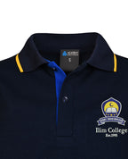 LS CB Mesh Polo With Contrast
