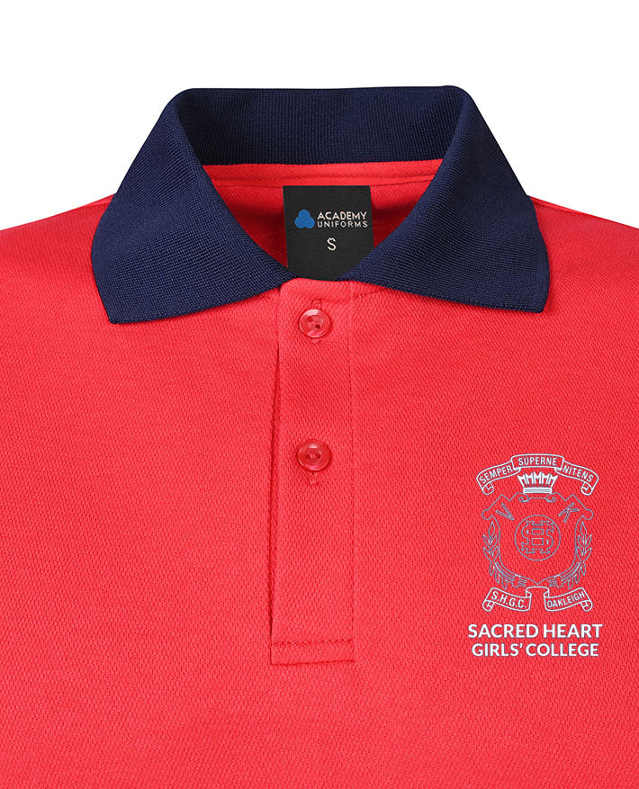 LS Panelled polo with piping
