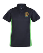 S/S CB Mesh Polo-Contrast Side Panel