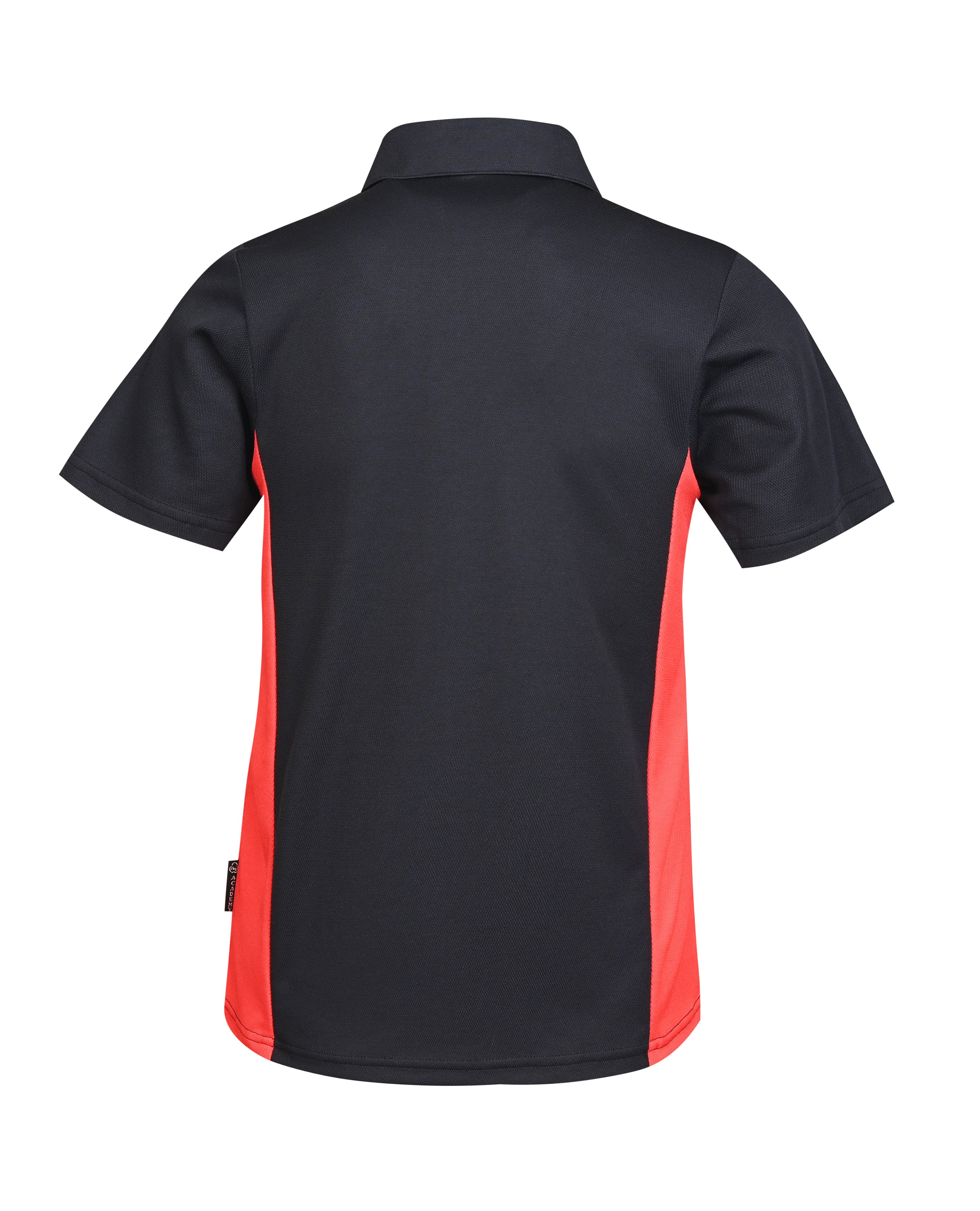 S/S CB Mesh Polo-Contrast Side Panel