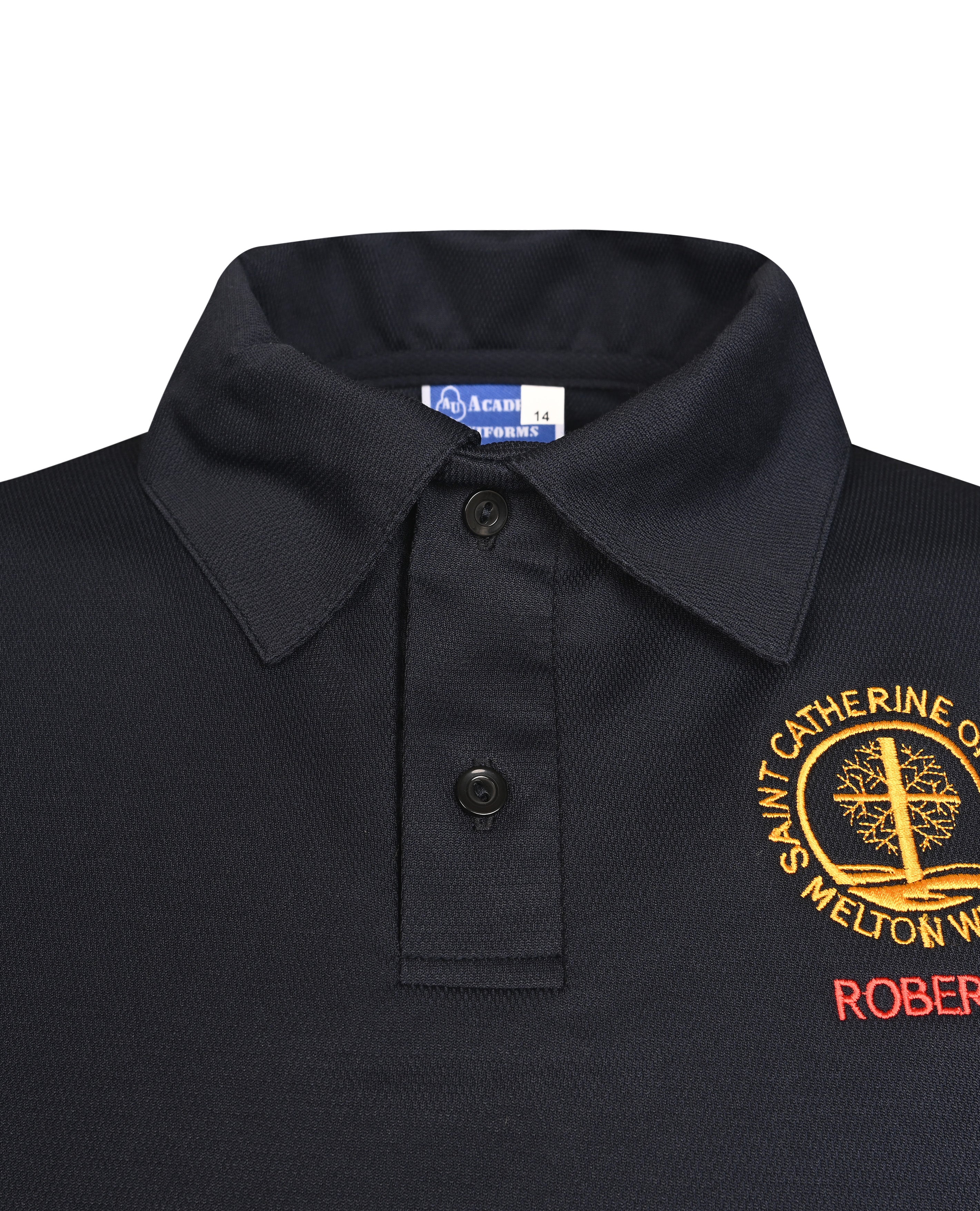 S/S CB Mesh Polo-Contrast Side Panel