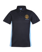 S/S CB Mesh Polo-Contrast Side Panel