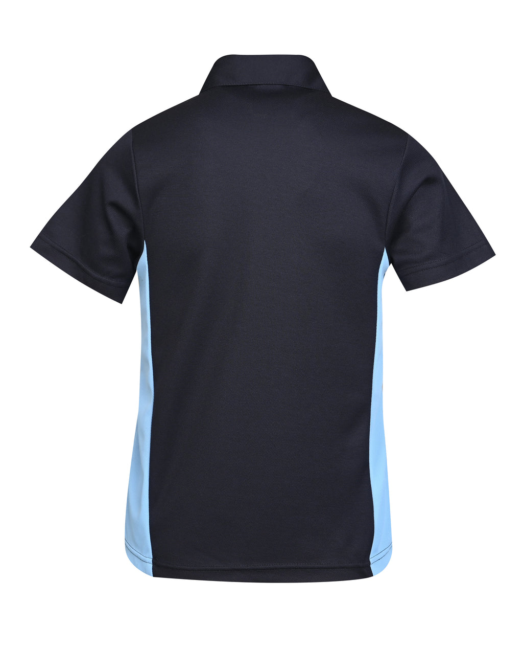 S/S CB Mesh Polo-Contrast Side Panel