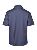 S/S CB Mesh Polo-Contrast Side Panel