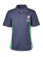 S/S CB Mesh Polo-Contrast Side Panel