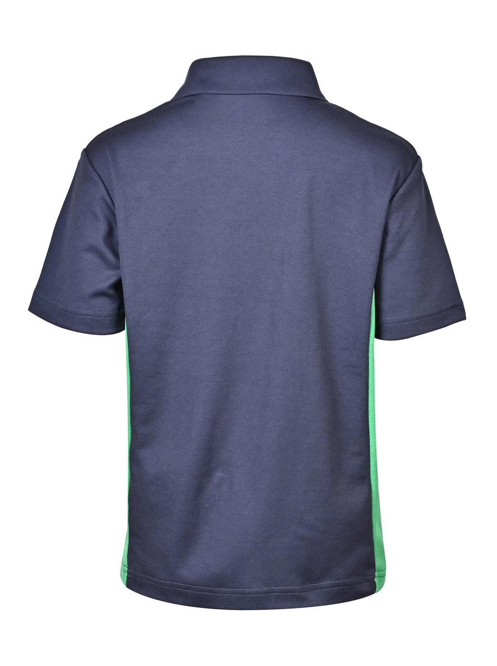 S/S CB Mesh Polo-Contrast Side Panel