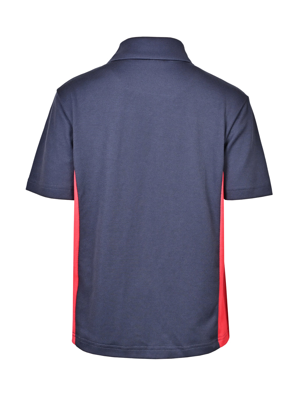 S/S CB Mesh Polo-Contrast Side Panel