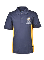 S/S CB Mesh Polo-Contrast Side Panel