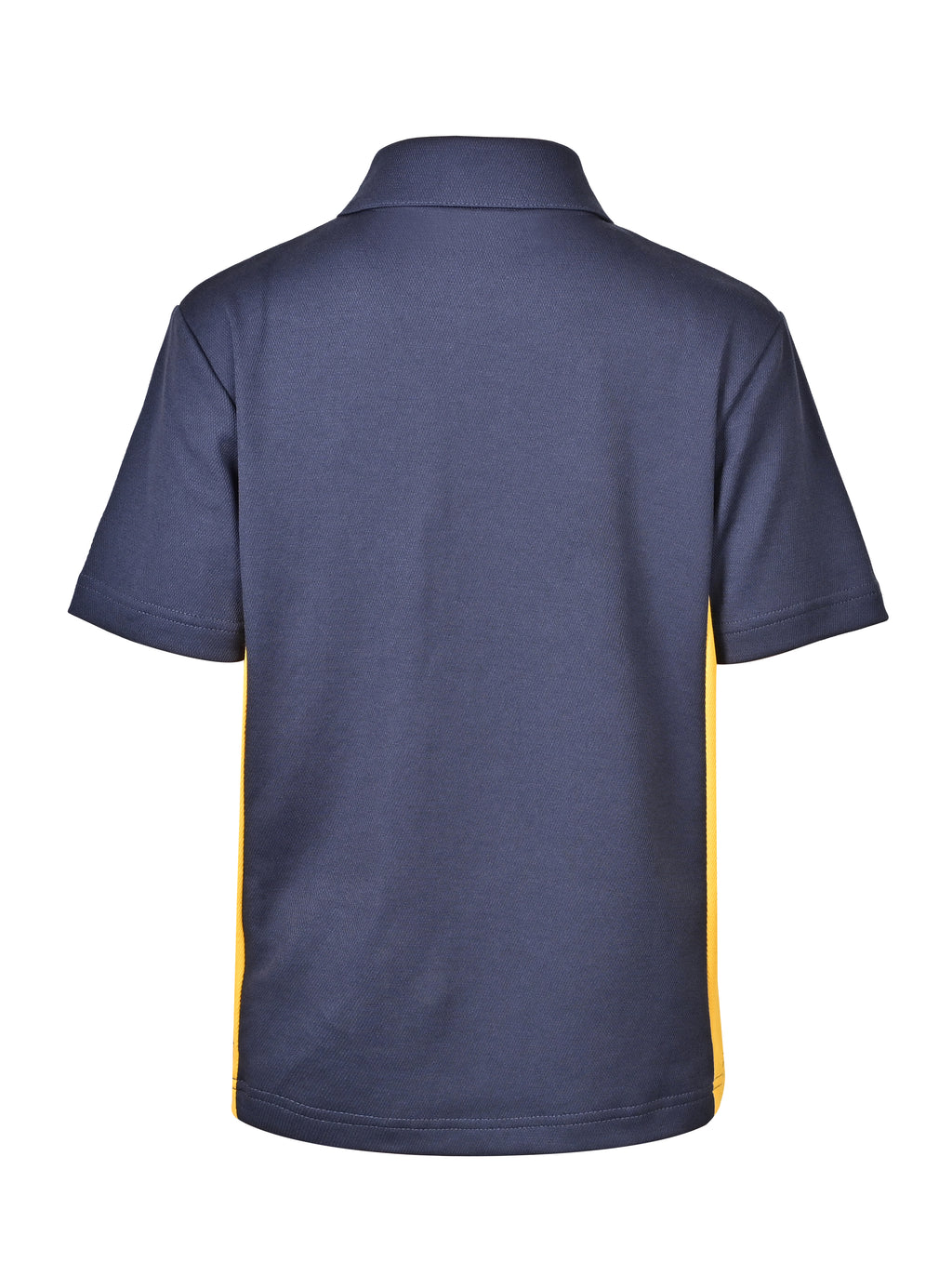 S/S CB Mesh Polo-Contrast Side Panel