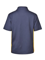 S/S CB Mesh Polo-Contrast Side Panel