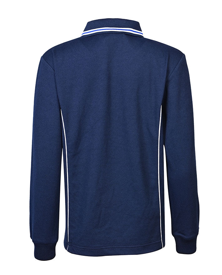 LS Polo-Piping and Stripe Collar