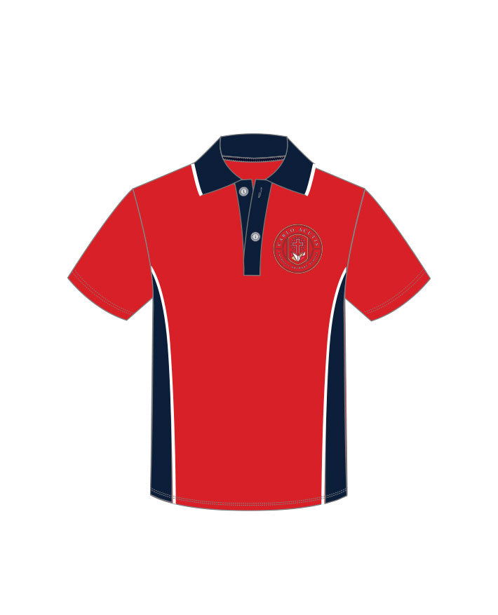 S/S CB Mesh Panelled Polo