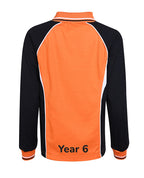 LS Contrast raglan polo