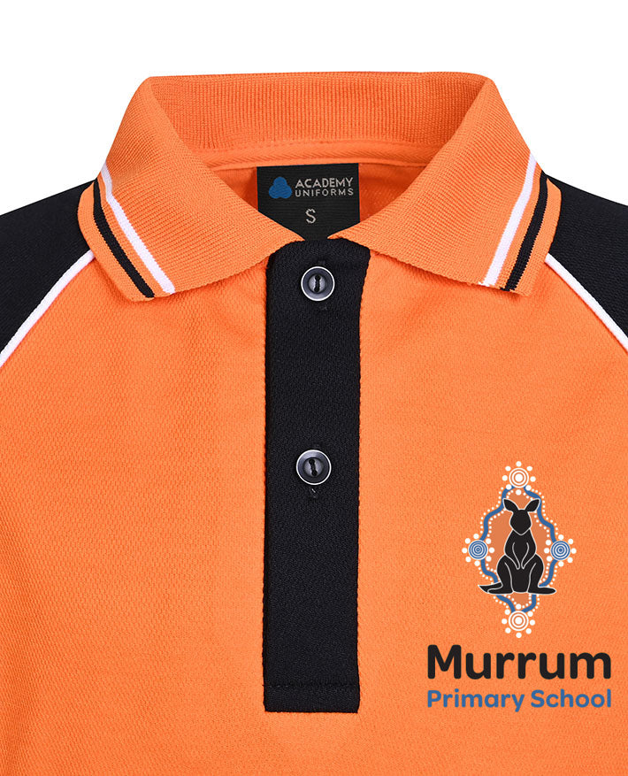 SS Contrast raglan polo