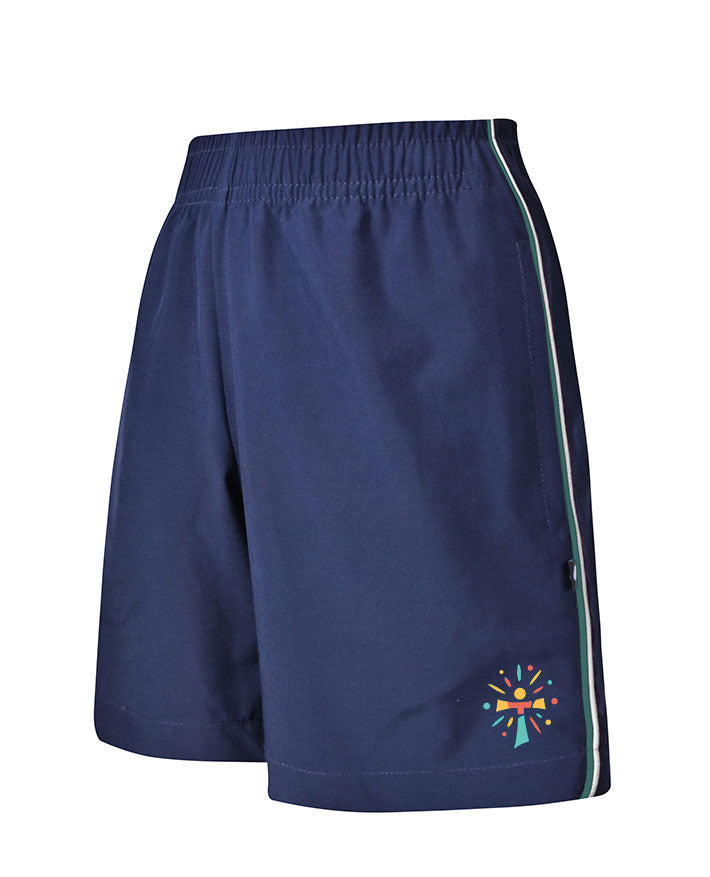 Microfibre Shorts-Contrast Piping